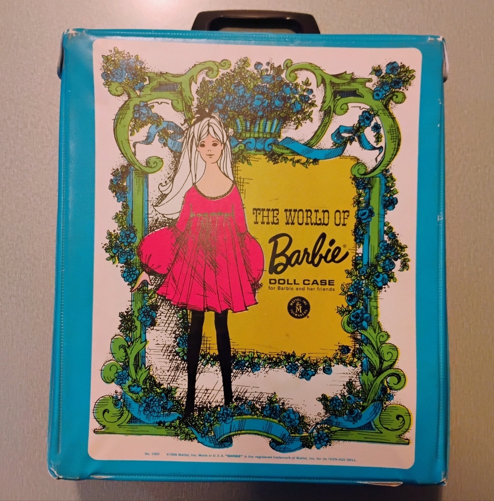1968 Vintage Barbie Storage Case
